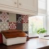 Mix Tile Decals  Kitchen/Bathroom tiles vinyl floor tiles free shipping - design 301