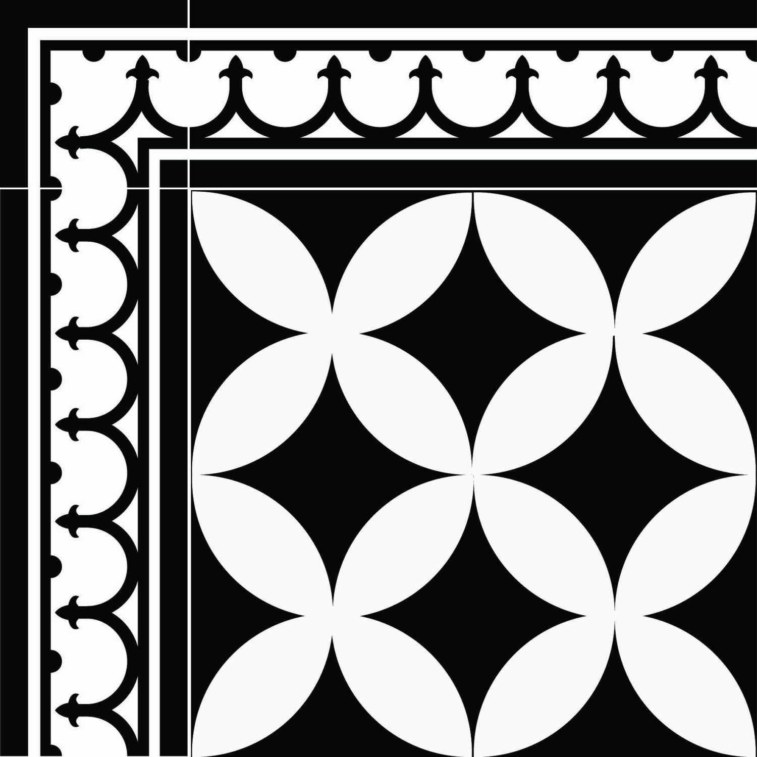 Traditional Tiles Floor Tiles Floor Vinyl Tile Stickers